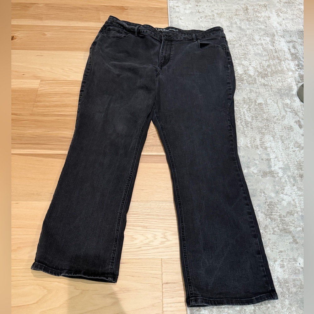 Maurices black bootcut jeans